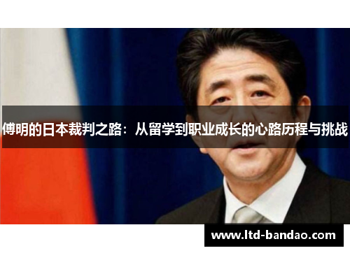 傅明的日本裁判之路：从留学到职业成长的心路历程与挑战